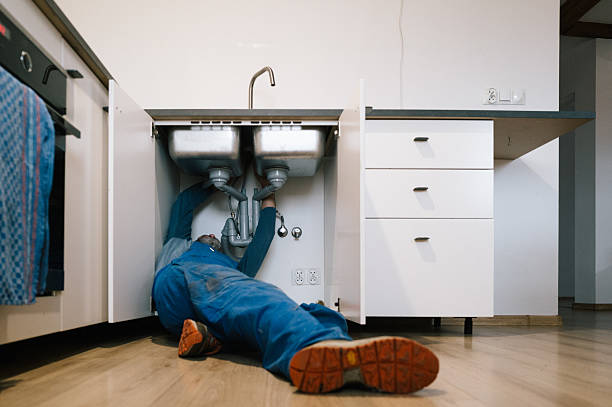 Professional Drain Cleaning technician working in Cusseta, AL